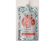 至福の桃飲むこんにゃくゼリー
